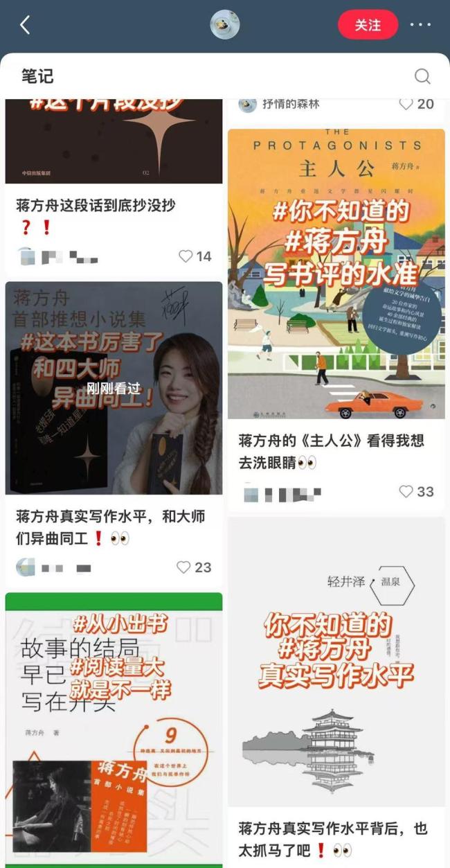 作家蒋方舟陷抄袭争议