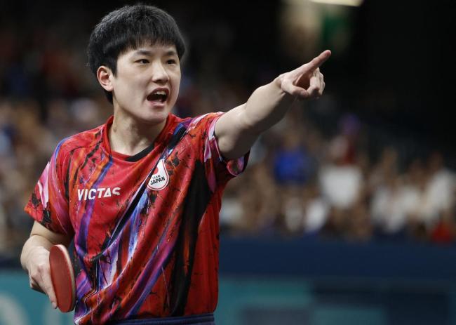 张本智和11比1林仲勋