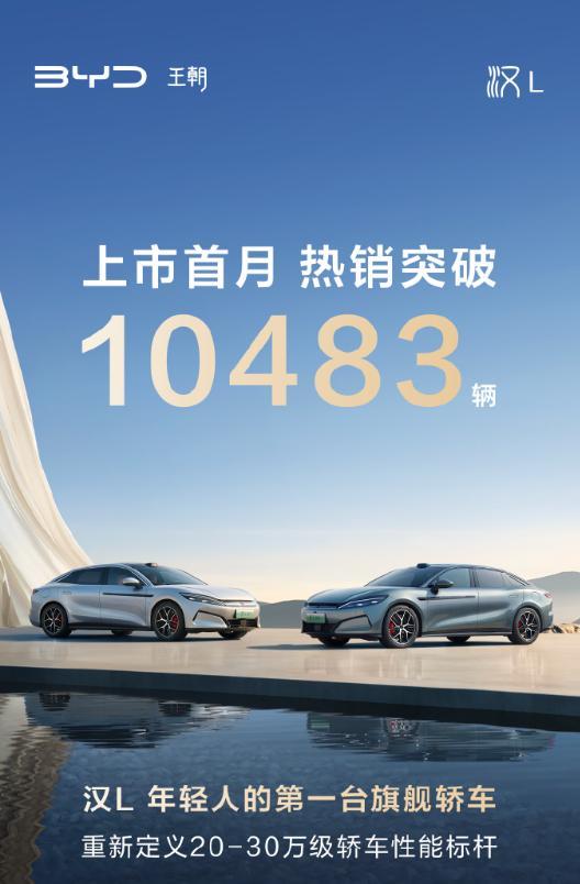 比亚迪汉L唐L上市首月销量均破万