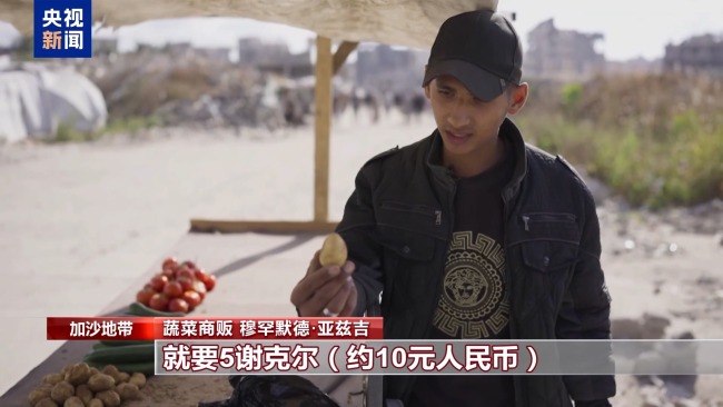 加沙地带一袋面粉价格高达500至600美元