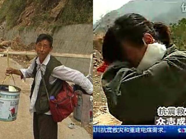汶川地震朱大爷已于2011年去世 李小萌再访北川忆故人
