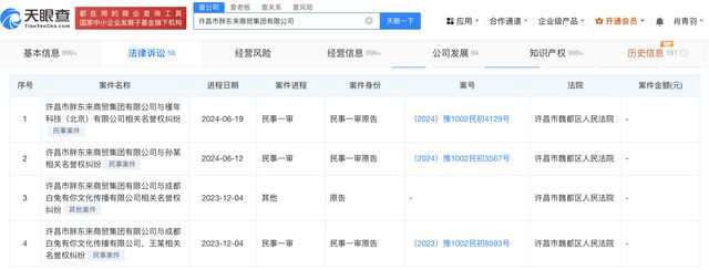 胖东来曾多次发起名誉权诉讼，两个小段停更超2个月