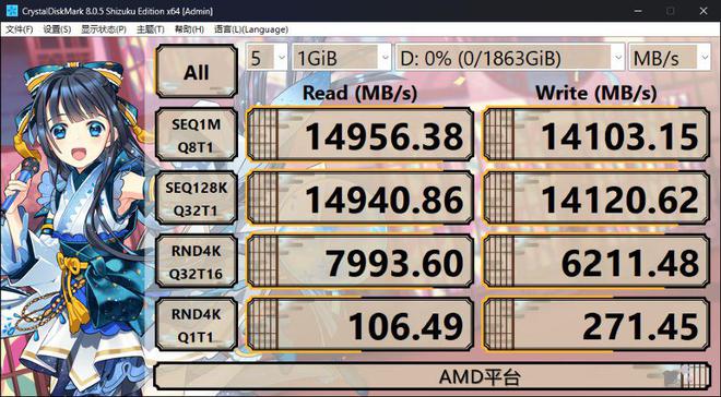 闪迪新品WD_BLACK SN8100评测：PCIe 5.0固态硬盘新王登场