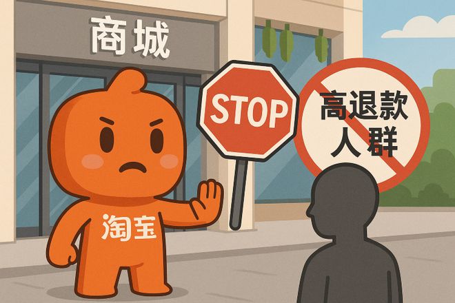 摸摸党的末日！淘宝测试屏蔽“高退款人群”功能，对部分商家开放