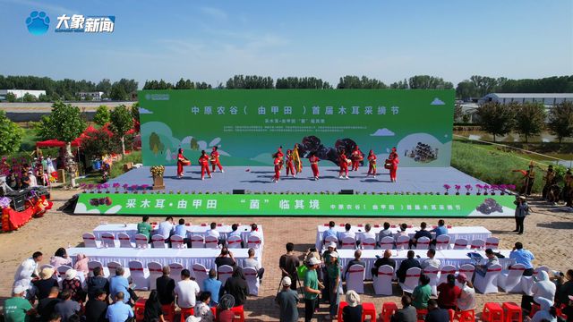 新乡：“菌”临其境 中原农谷首届木耳采摘节“新鲜上线”