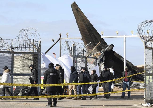 韩国空难致179死 警方已对15人立案