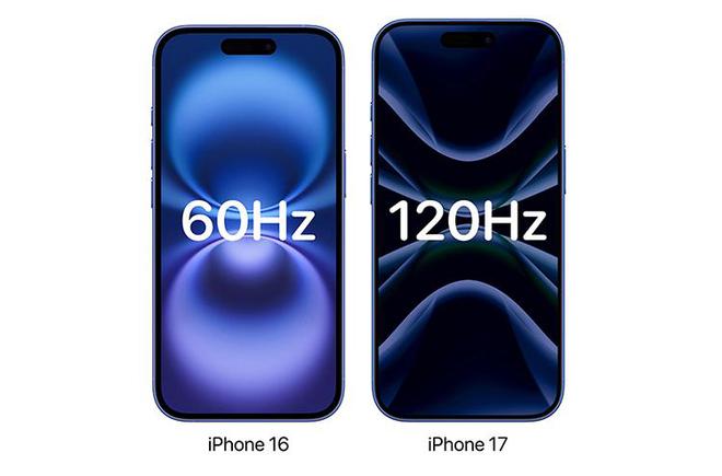 好消息：iPhone 17有120Hz高刷，坏消息：或许不支持可变刷新率